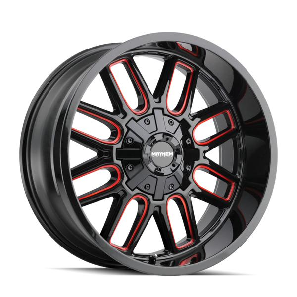 Mayhem 8107 Cogent Black Wheel 20x10 | 6x135 BC | -19 Offset - fits Ford F-150 2004-2026, Ford F-150 Raptor 2010-2026, Ford Expedition 2003-2026, Lincoln Navigator 2003-2026, Lincoln Mark LT 2006-2014