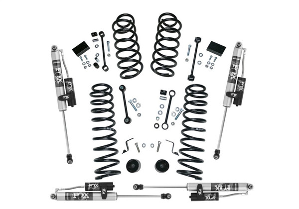 Superlift 2018-2025 Jeep Wrangler JLU (NO Mojave) 4WD 2.5in Dual Rate Coil Lift Kit w/Fox 2.0 Res Shocks - K183FX