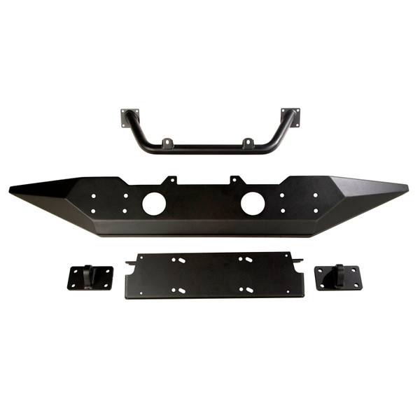 Rugged Ridge Spartan Front Bumper SE W/Overrider 2018-2025 Jeep Wrangler JL/JT - 11548.42