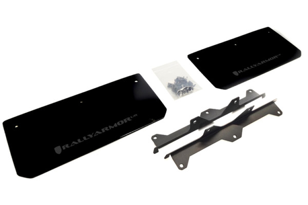 Rally Armor 2015-16 Polaris Slingshot Front Mud Flaps Grey Logo
