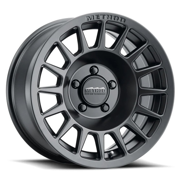 Method Race Wheels MR707 MATTE BLACK Wheel 17x8.5 | 5x127 BC (5x5) | +0 Offset | 4.75 Backspacing - fits Jeep Wrangler JL 2018-2026, Jeep Wrangler JK 2007-2018, Jeep Gladiator JT 2020-2026, and 7 more