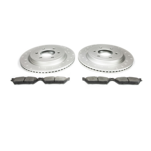 Alcon 2017+ Gen 2 Ford Raptor/F-150 Rear Pads and Rotors Upgrade Kit (Use with Stock Calipers)