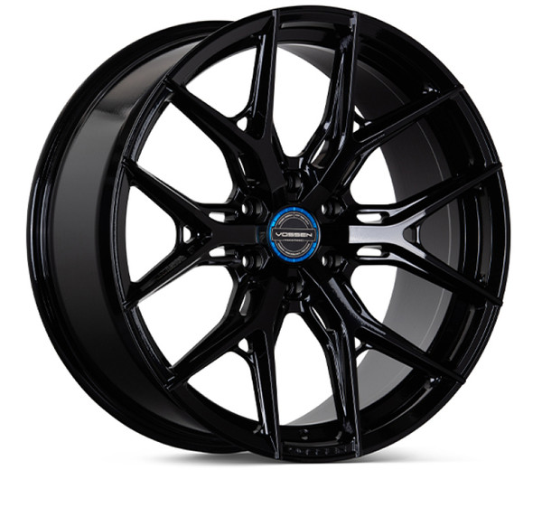 Vossen HF6-4 Gloss Black Wheel 22x10 | 6x135 BC - fits Ford F-150 2004-2026, Ford F-150 Raptor 2010-2026, Ford Expedition 2003-2026, Lincoln Navigator 2003-2026