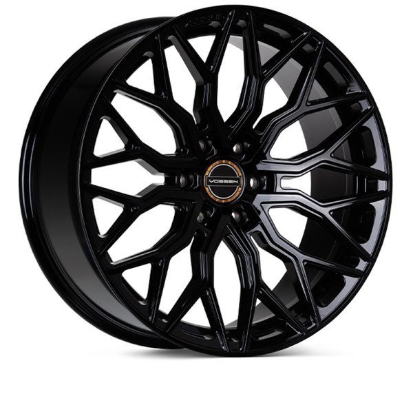 Vossen HF6-3 Gloss Black Wheel 20x9.5 | 6x135 BC - fits Ford F-150 2004-2026, Ford F-150 Raptor 2010-2026, Ford Expedition 2003-2026, Lincoln Navigator 2003-2026