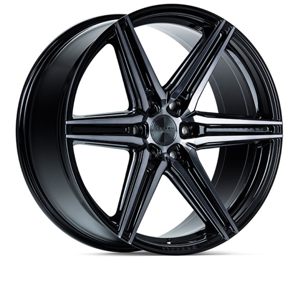 Vossen HF6-2 Gloss Black Wheel 20x9.5 | 6x135 BC - fits Ford F-150 2004-2026, Ford F-150 Raptor 2010-2026, Ford Expedition 2003-2026, Lincoln Navigator 2003-2026