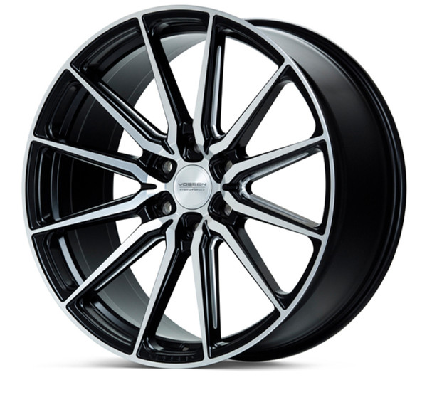 Vossen HF6-1 Matte Black Wheel 20x9.5 | 6x139.7 BC (HF61-0G02) - fits Chevrolet Silverado 1500 1999-2026, GMC Sierra 1500 1999-2026, Cadillac Escalade 1999-2026, Ram 1500 TRX 2021-2024, Toyota Tacoma 2005-2026