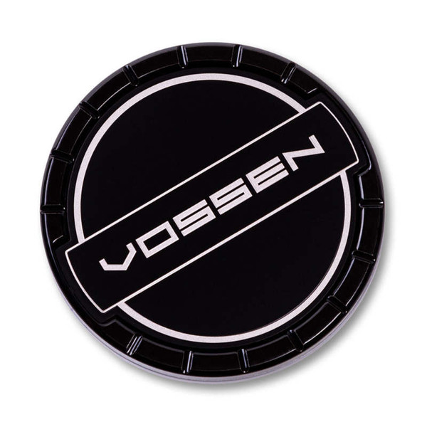 Vossen Billet Sport Center Cap - Large - Classic - Gloss Black (CAP-BSC-LG-CL-BC) - genuine Vossen center cap