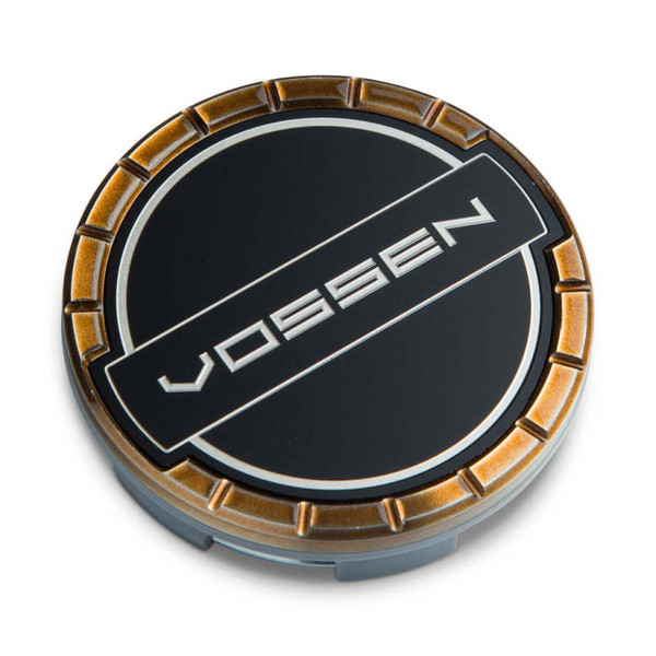 Vossen Billet Sport Center Cap - Large - Classic - Brickell Bronze (CAP-BSC-LG-CL-BZ) - genuine Vossen center cap