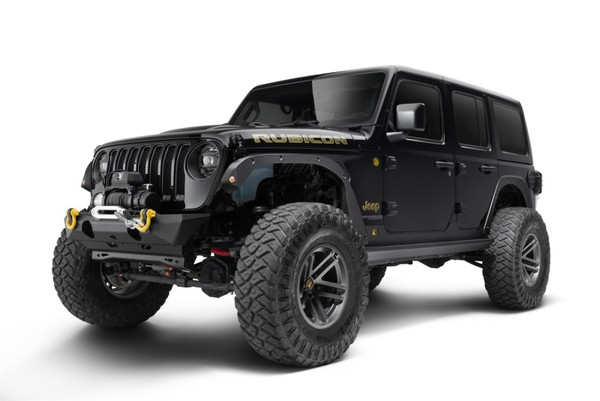 Bushwacker Trail Armor Fender Delete Kit 2018-2025 Jeep Wrangler JL 2DR/4DR - 14096