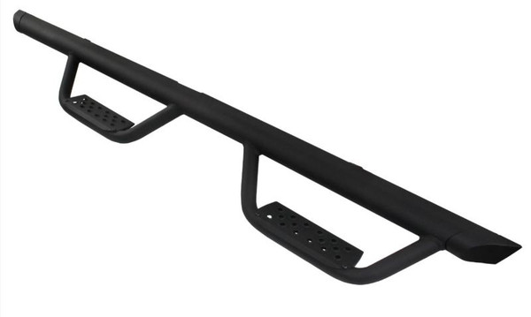 Go Rhino Dominator Extreme D2 SideSteps for 2018-2026 Jeep Wrangler JLU, Textured Black - Part #D24506T