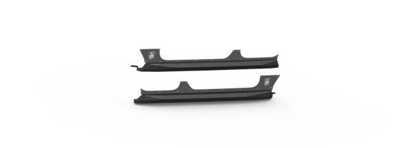 Road Armor 2018-2025 Jeep Wrangler JL Stealth Rocker Armor Panel & Guard - Tex Blk - 518ARG4B