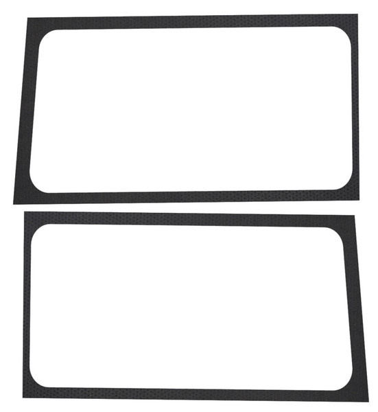 DEI 2019+ Jeep Wrangler JL 2DR Leather Look Side Window Kit - Black dei050272