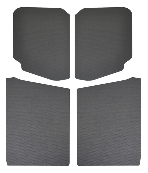 DEI 2019+ Jeep Wrangler JL 2DR Leather Look Headliner - Gray (5 Pc) dei050191