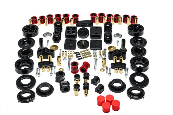 Energy Suspension 2018-2025 Jeep Wrangler JL Rubicon Black Rock-Flex Ultimate 2in Lift System Set - 2.18110G