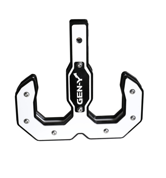 Gen Y Hulk 2.0 16K Tow Hook 2In Shank Black/White
