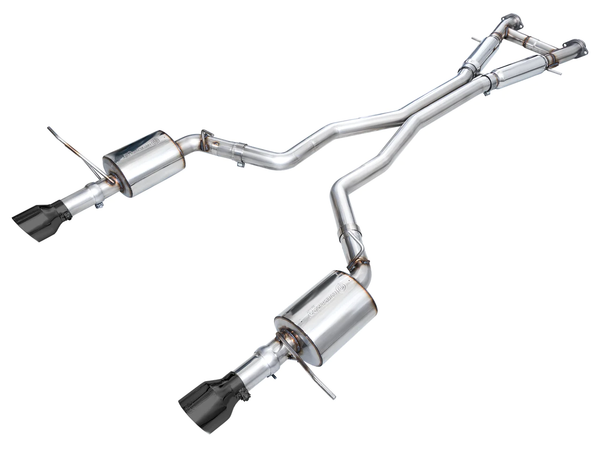 AWE Tuning 2018-2026 Dodge Durango 392 6.4L SRT & Durango Hellcat Touring Edition Exhaust | Diamond BlackTips | 3015-33952