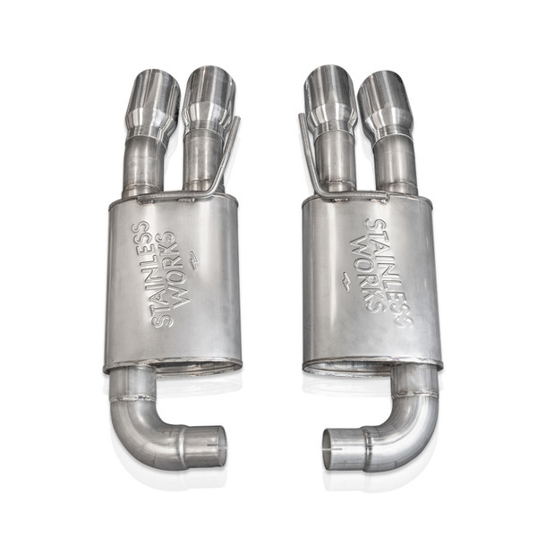 Stainless Works 2018-2023 Mustang GT Axleback Redline Exhaust