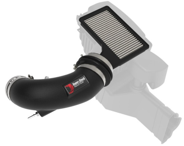 aFe Super Stock Induction System Pro Dry S Media 2018-2023 Ford Mustang V8-5.0L