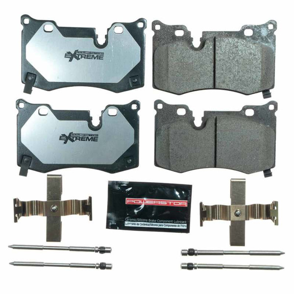 Power Stop 2020-2024 Chevrolet Corvette C8 Base Rear Z26 Extreme Street Brake Pads w/Hardware