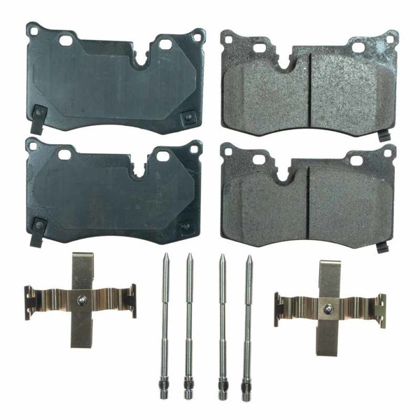 Power Stop 2020-2024 Chevrolet Corvette C8 Base Rear Z17 Evolution Ceramic Brake Pads w/Hardware