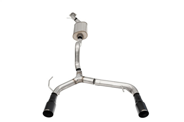 Corsa 2021-2024 Ford Bronco 2.3L Turbo 2.75in Cat-Back Single Exhaust w/ 4in Straight-Cut Black Tips