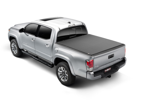 TruXedo Soft Roll-Up Tonneau Cover, Vinyl - 2022-2026 Toyota Tundra 6ft. 6in. - With Deck Rail System - 1464301
