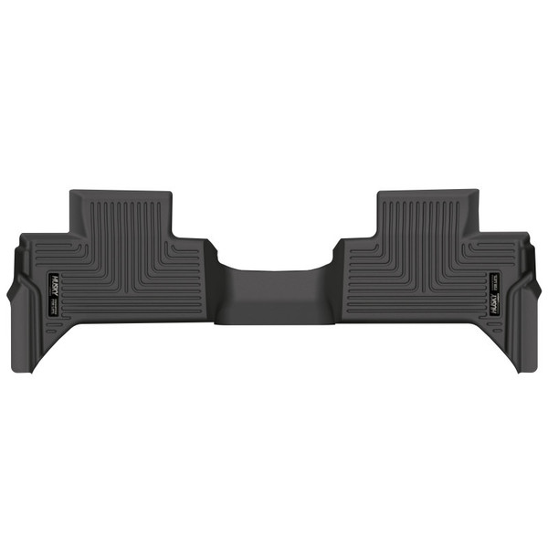 Husky Liners WeatherBeater 2nd Row Seating Floor Liner, Black for 2022-2023 Toyota Tundra Ext. Cab DC - Part #19541