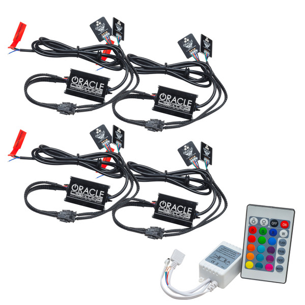 Oracle 2022-2025 Ford Maverick RGB Headlight Demon Eye Kit - ColorSHIFT w/Simple Controller
