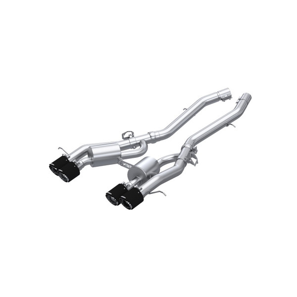 MBRP ARMOR Pro Axle-Back Exhaust, T304 Stainless Steel - 2021-2024 BMW M4 (G82) / M3 (G80) 3.0L - S45033CF