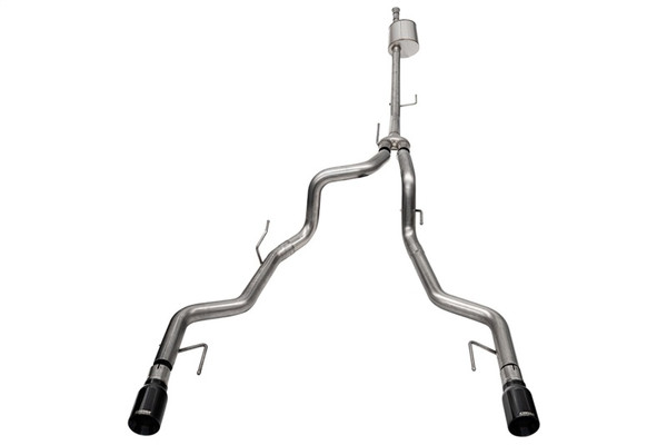 Corsa 2021-2025 Ford F-150 SuperCrew/5.5ft Bed 5.0L V8 Sport Cat-Back Dual Rear Exit-Black PVD