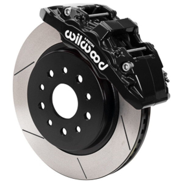 Wilwood 2018-2023 Jeep Wrangler (JL)/20-23 Jeep Gladiator (JT) Aero6-DM Front Brake Kit - Slotted