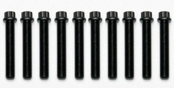 Wilwood Bolt Kit 1/2-20x3.00 LG 12 PTCS - 10 Pack Black