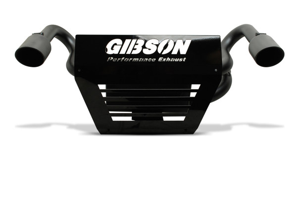 Gibson 2016-2018 Polaris RZR XP Turbo EPS Base 2.25in Dual Exhaust 2.25in Black Ceramic product photo