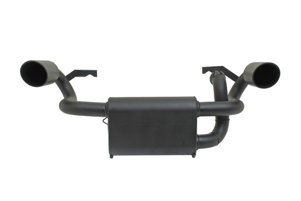 Gibson 2015 Polaris RZR S 900 Base 2.25in Dual Exhaust 2.25in Black Ceramic product photo