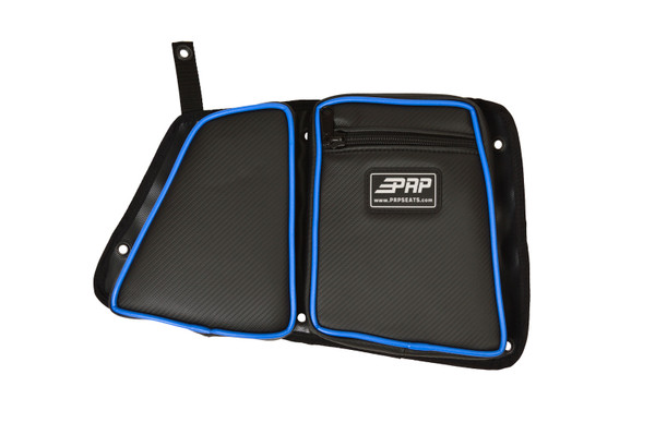PRP Polaris RZR Door Bag with Knee Pad Passenger Side Blue product photo