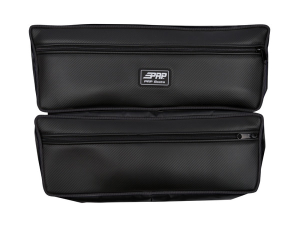 PRP Polaris RZR Double Bag Carbon Fiber Black product photo