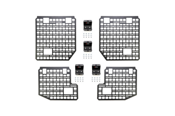 BuiltRight Industries 09-14 Ford F-150 / Raptor Full Bedside Rack - 4pc Set