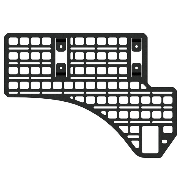 BuiltRight Industries 2019-2026 Ram 1500 5ft 7in (Rebel / TRX) Bed Bedside Rack System - Driver Front Panel - 102505