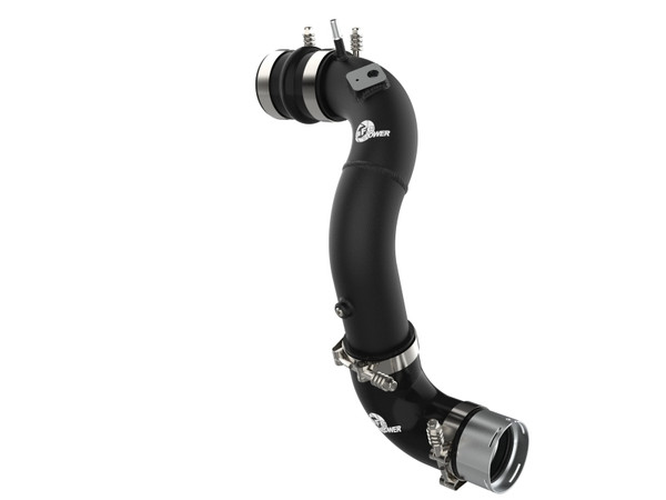 aFe Power 2021-2024 Ford Bronco L4-2.3L (t) BladeRunner 3in Aluminum Cold Charge Pipe Black
