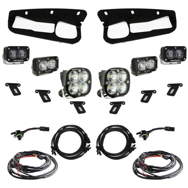 Baja Designs 2021-2023 Ford Bronco S2 Fog Pocket Kit Clear product photo