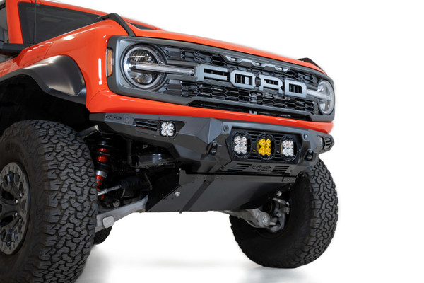 ADD 2021-2024 Ford Bronco Raptor Bomber (for BAJA Lighting) Front Bumper - F260014120103