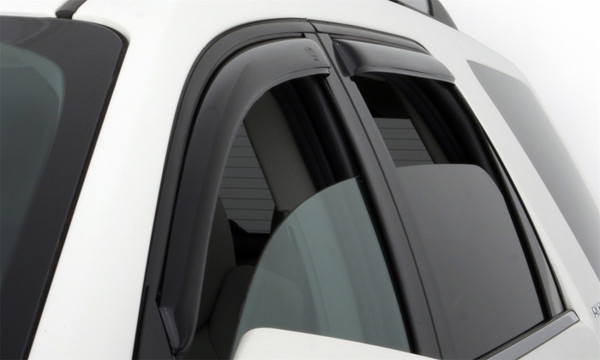 AVS 2022-2025 Jeep Grand Cherokee Ventvisor In-Channel Front & Rear Window Deflectors 4pc - Smoke