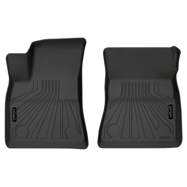 Husky Liners MOGO Front Row Floor Liners, Black for 2018-2019 Tesla Model 3 - Part #70441