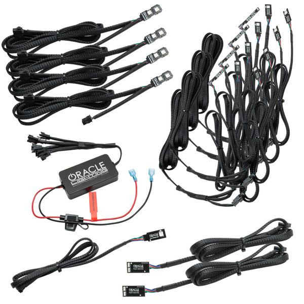 Oracle Complete Interior Ambient Lighting ColorSHIFT RGB Conversion Kit - 2019-2026 Ram 1500 / 2021-2024 RAM TRX (See Fitment Notes) - 4235-333