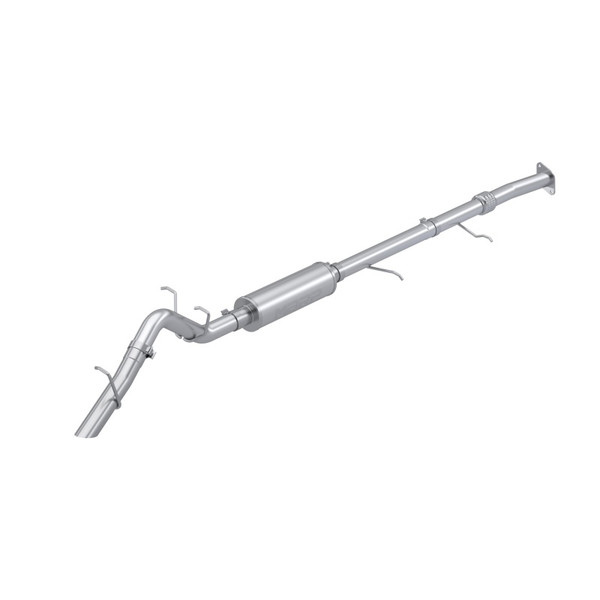 MBRP ARMOR Lite Cat-Back Exhaust, Aluminized Steel - 2023-2026 Chevrolet Colorado / GMC Canyon 2.7L Turbo - S5017AL