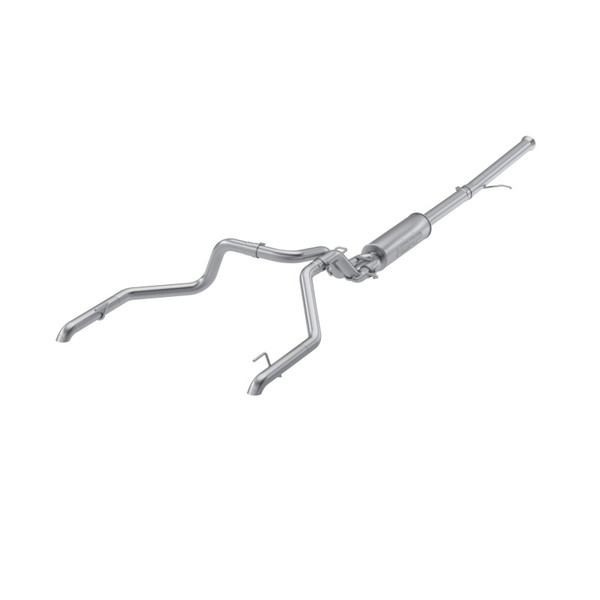 MBRP ARMOR Pro Cat-Back Exhaust, T304 Stainless Steel - 2022-2024 Chevrolet Silverado 1500 / GMC Sierra 1500 ZR2/AT4X 6.2L - S5006304