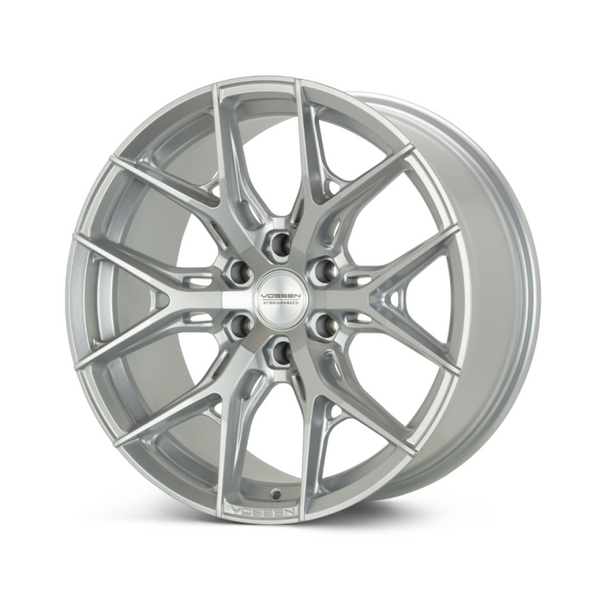 Vossen HF6-4 Satin Silver Wheel 20x9.5 | 6x135 BC - fits Ford F-150 2004-2026, Ford F-150 Raptor 2010-2026, Ford Expedition 2003-2026, Lincoln Navigator 2003-2026, Lincoln Mark LT 2006-2014