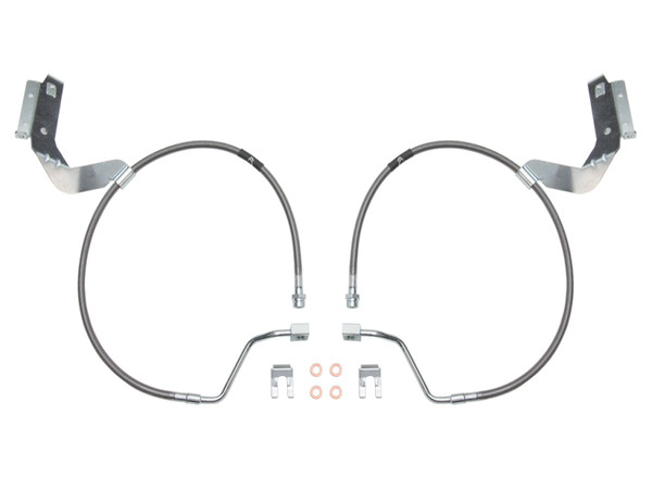 ICON 2017+ Ford F-250/F-350 Front 2.5in Extended SS Brake Line Kit