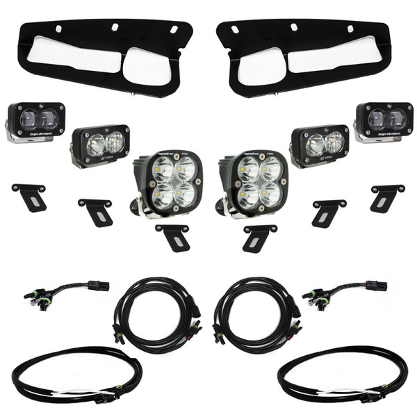 Baja Designs 2021-2024 Ford Bronco S2 Fog Pocket Kit Clear product photo