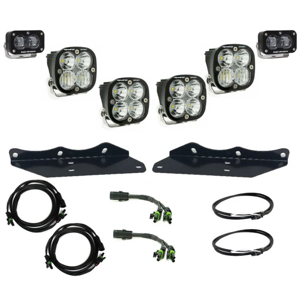 Baja Designs 2017-2020 Ford F-150 Raptor S2 Fog Pocket Kit Clear product photo